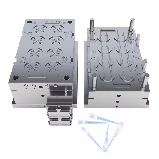 Molde de inyección de plástico de canal frío/canal caliente/molde para máquina de cortina húmeda de moldeo por inyección de refrigeración única